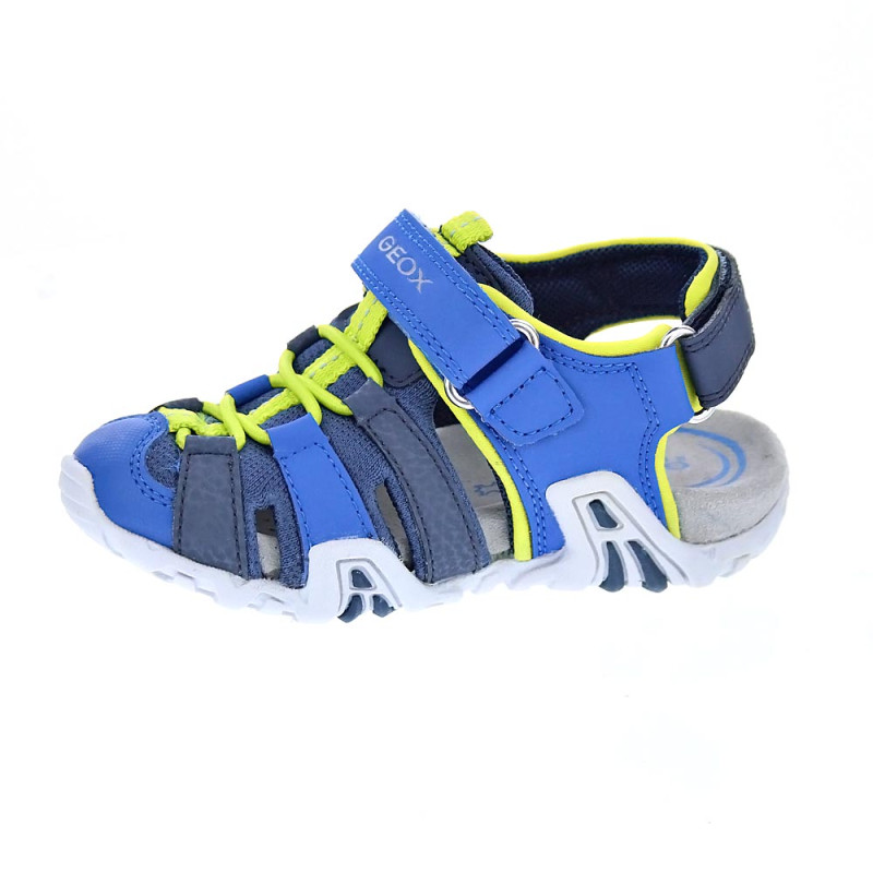 Sandalias Geox zapatos Niño modelo Kraze Azul 