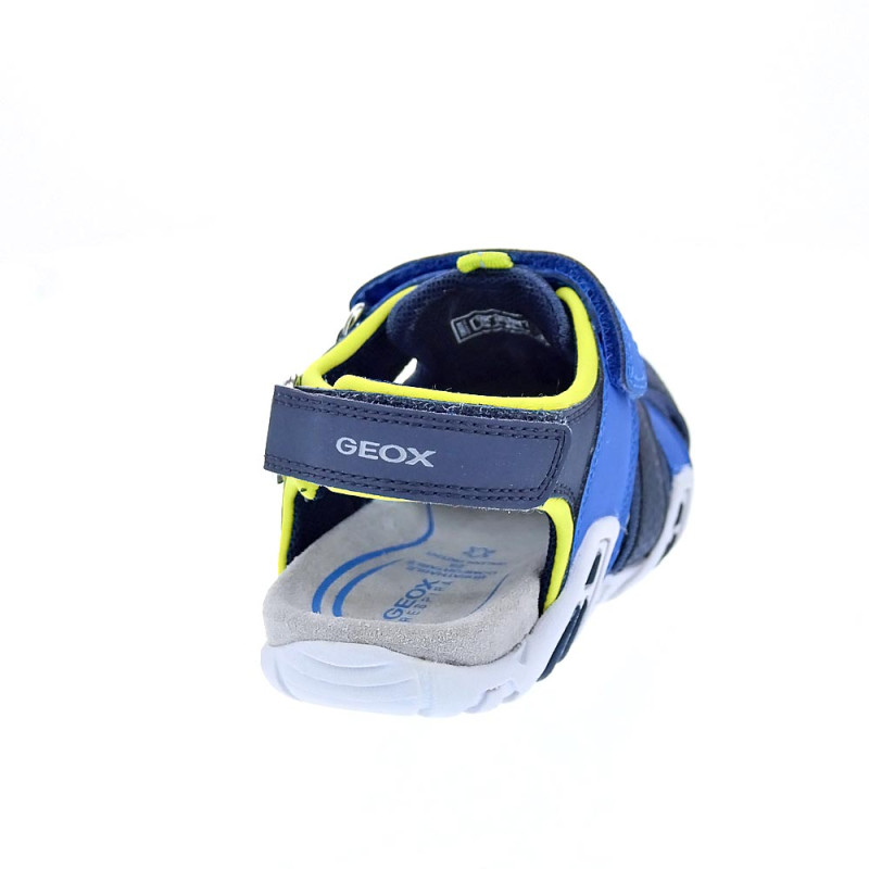 Sandalias Geox zapatos Niño modelo Kraze Azul 