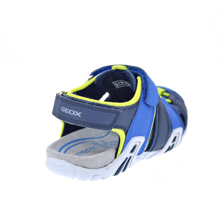 Sandalias Geox zapatos Niño modelo Kraze Azul 