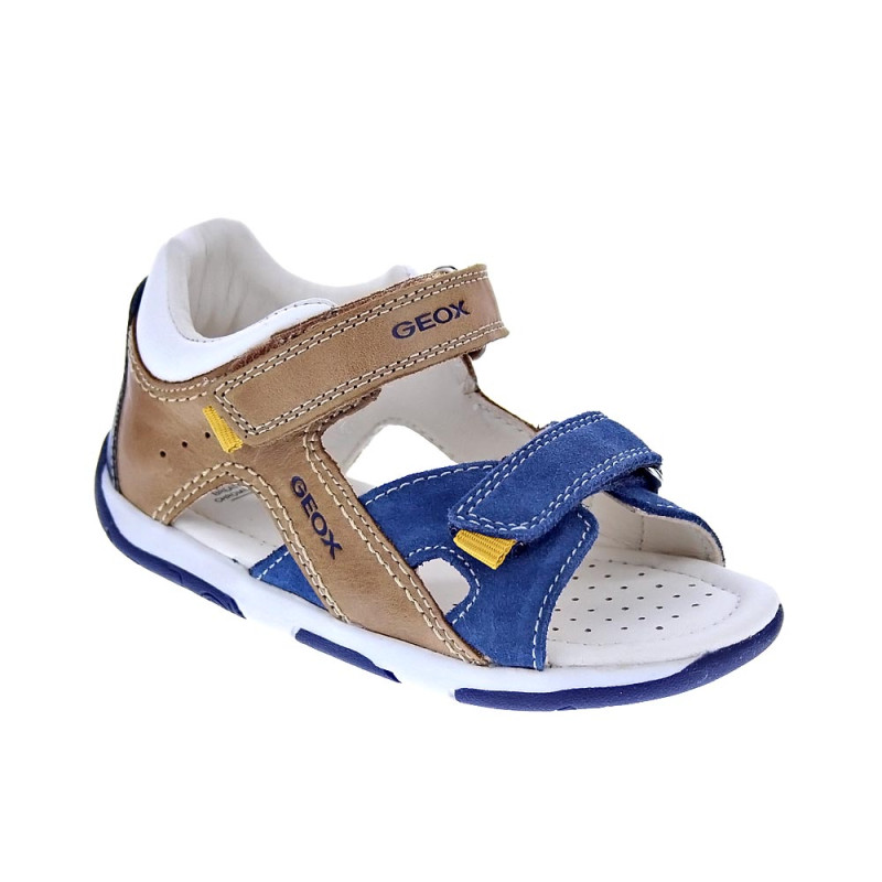 Sandalias Geox zapatos Niño modelo Tapuz Beige 