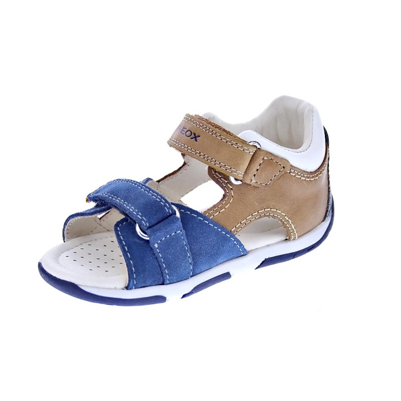 Sandalias Geox zapatos Niño modelo Tapuz Beige 