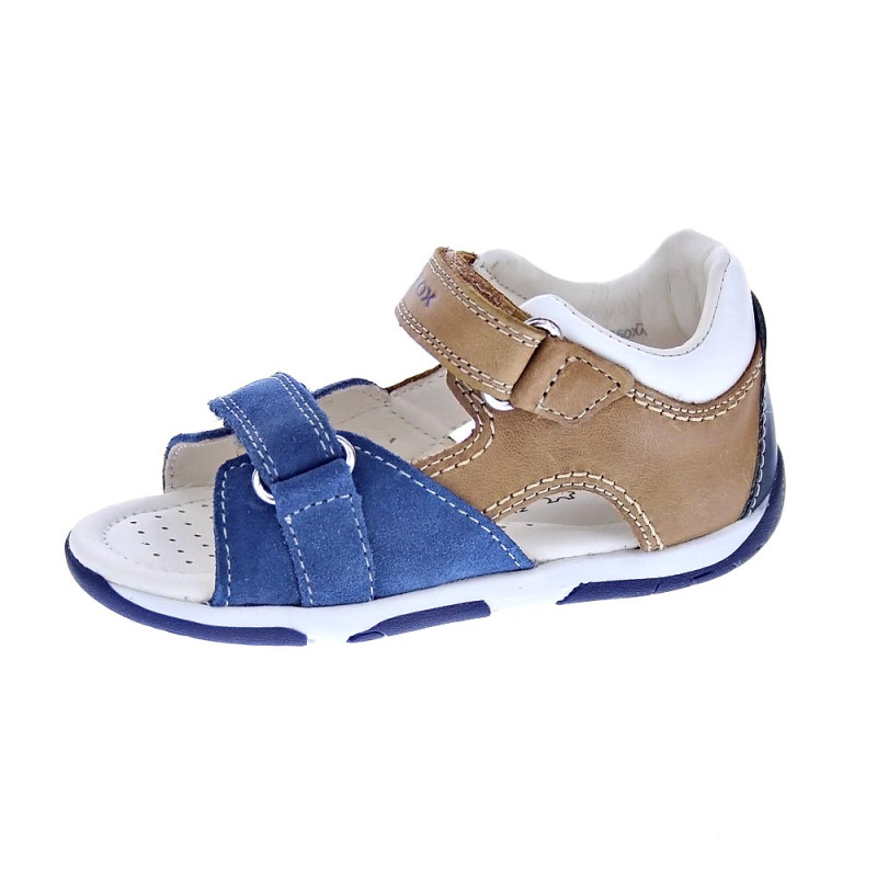 Sandalias Geox zapatos Niño modelo Tapuz Beige 