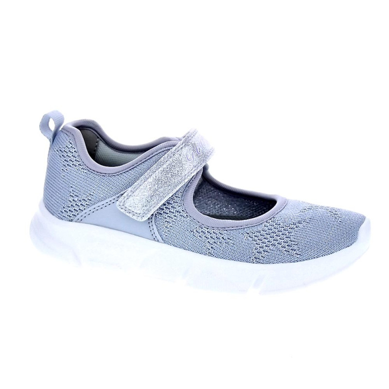 Bailarinas Geox zapatos Niña modelo Aril Plata 
