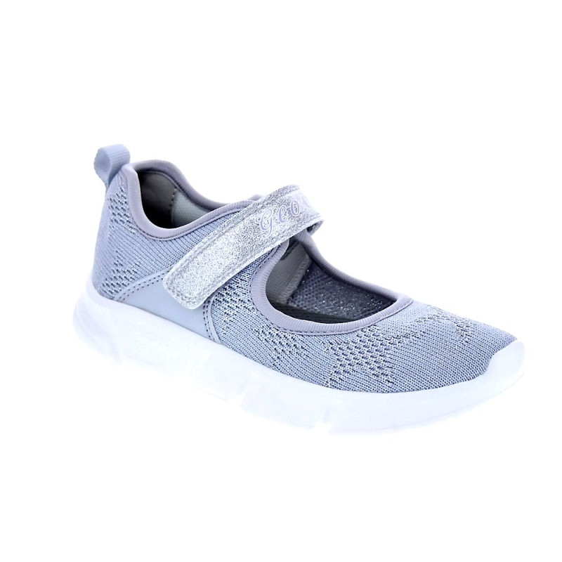 Bailarinas Geox zapatos Niña modelo Aril Plata 