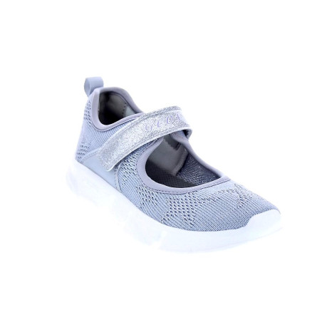 Bailarinas Geox zapatos Niña modelo Aril Plata 