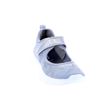 Bailarinas Geox zapatos Niña modelo Aril Plata 
