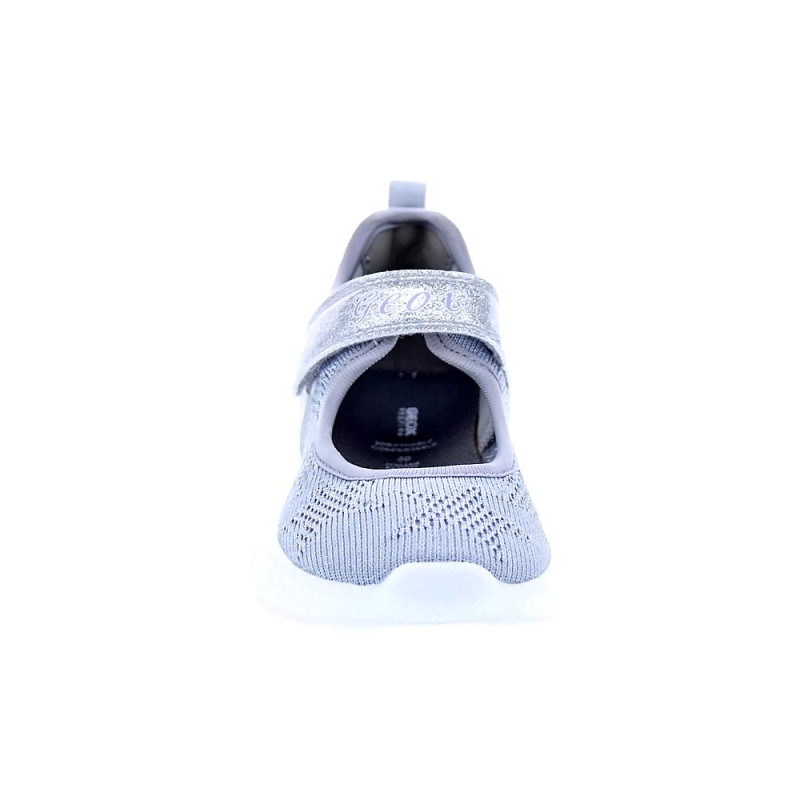 Bailarinas Geox zapatos Niña modelo Aril Plata 