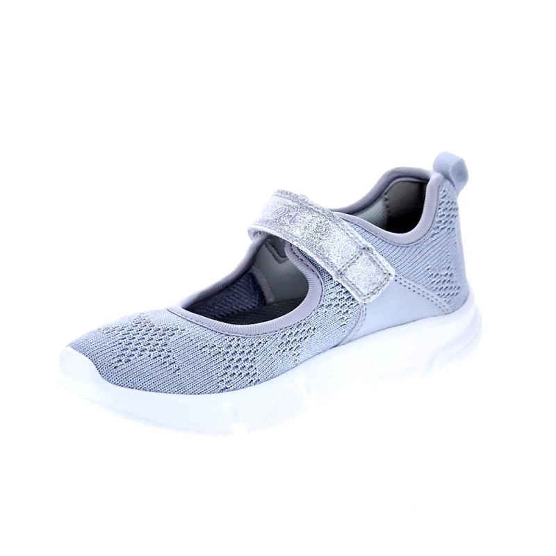 Bailarinas Geox zapatos Niña modelo Aril Plata 