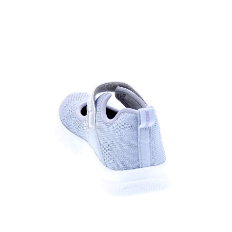 Bailarinas Geox zapatos Niña modelo Aril Plata 