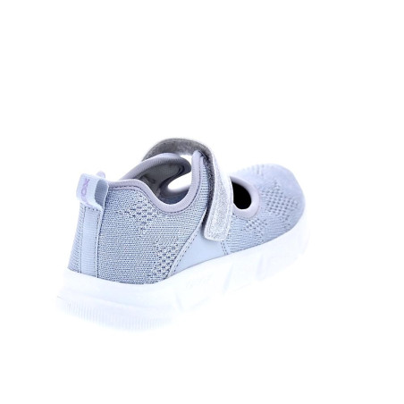 Bailarinas Geox zapatos Niña modelo Aril Plata 