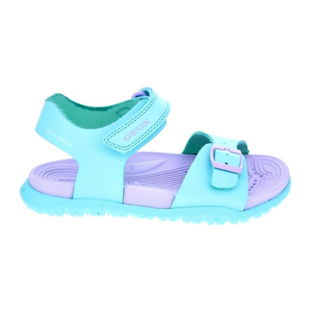 Sandalias Geox zapatos Niña modelo Fusbetto Azul 
