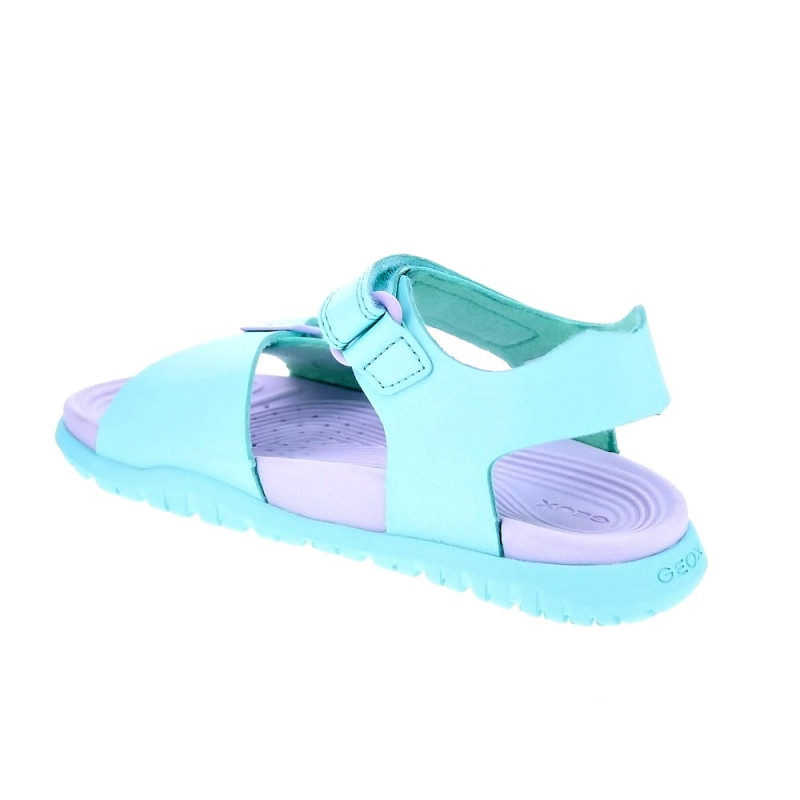 Sandalias Geox zapatos Niña modelo Fusbetto Azul 