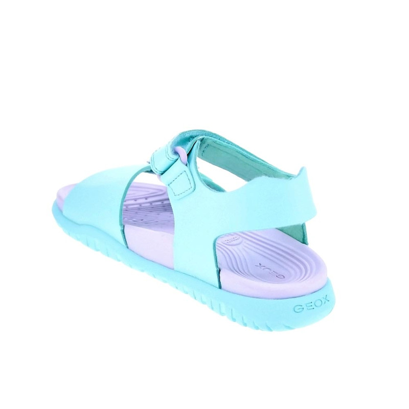 Sandalias Geox zapatos Niña modelo Fusbetto Azul 