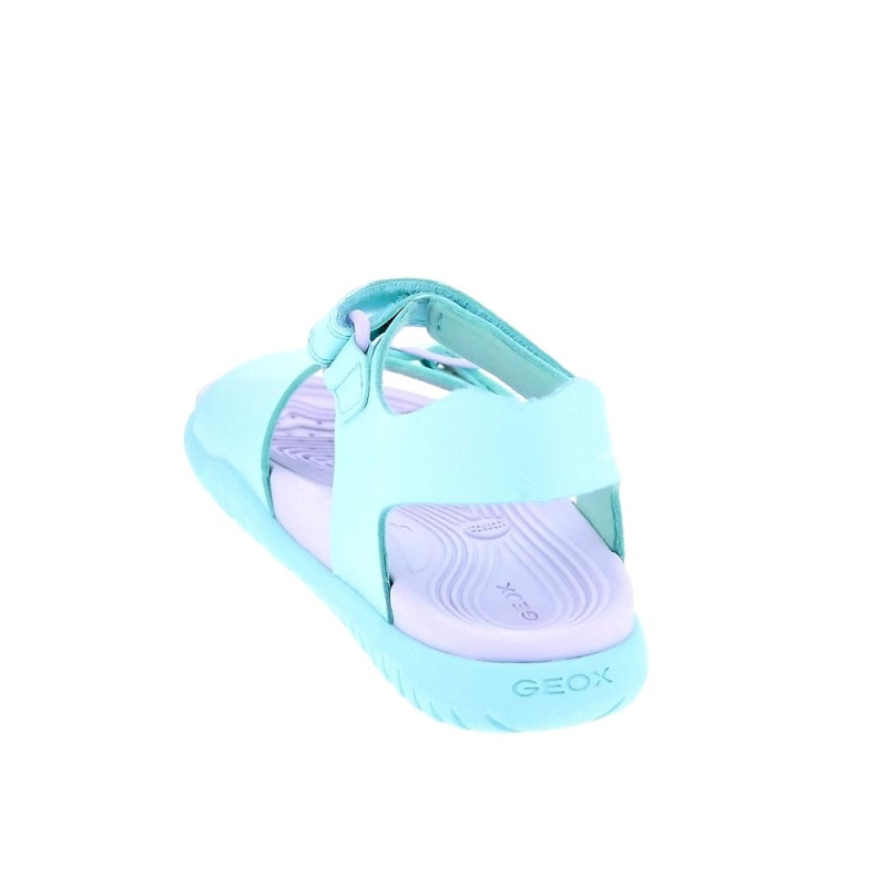 Sandalias Geox zapatos Niña modelo Fusbetto Azul 