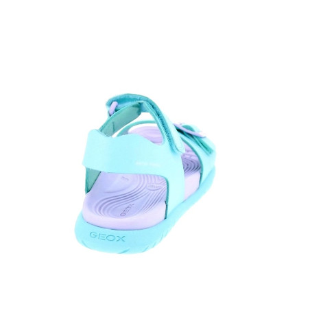 Sandalias Geox zapatos Niña modelo Fusbetto Azul 