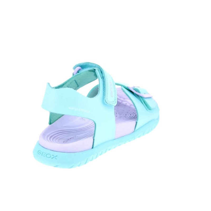 Sandalias Geox zapatos Niña modelo Fusbetto Azul 
