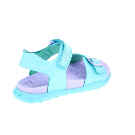 Sandalias Geox zapatos Niña modelo Fusbetto Azul 