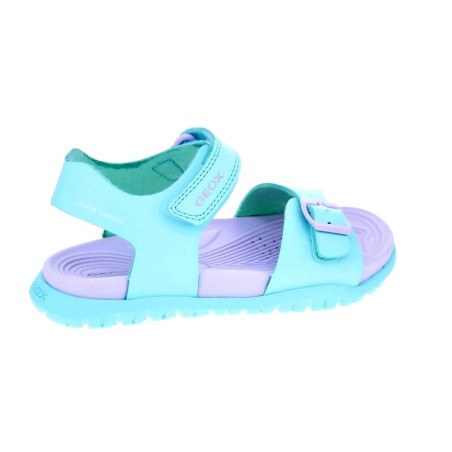 Sandalias Geox zapatos Niña modelo Fusbetto Azul 