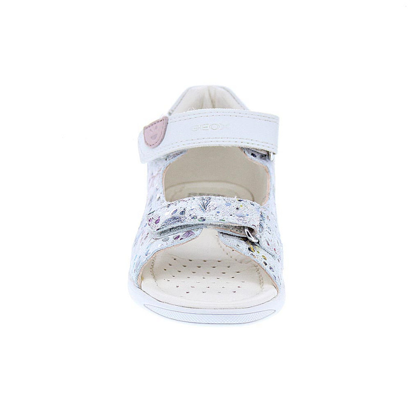 Sandalias Geox zapatos Niña modelo Macchia Blanco 
