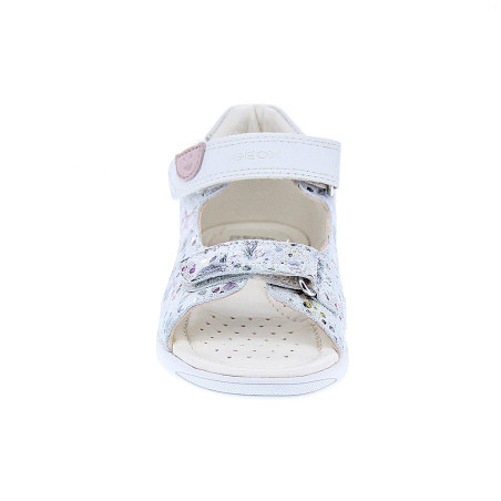 Sandalias Geox zapatos Niña modelo Macchia Blanco 