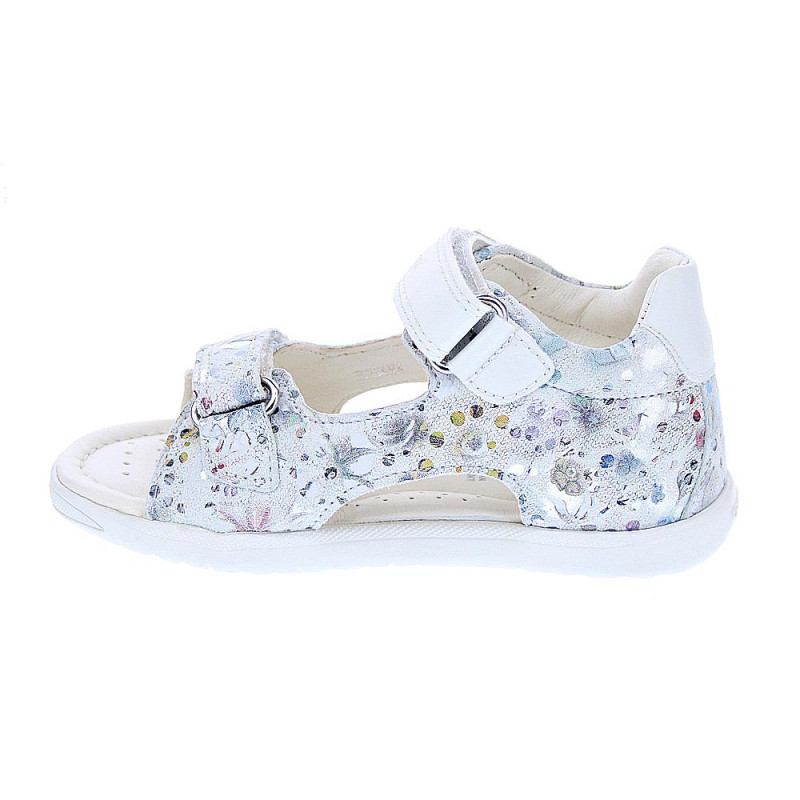 Sandalias Geox zapatos Niña modelo Macchia Blanco 