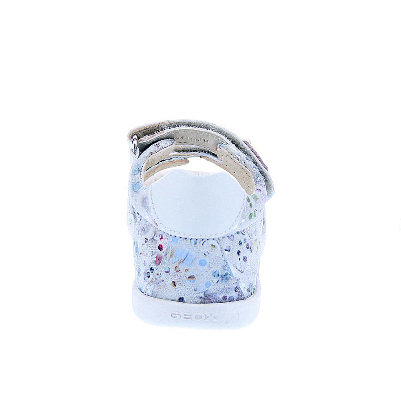 Sandalias Geox zapatos Niña modelo Macchia Blanco 