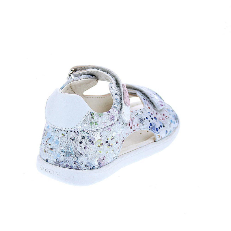 Sandalias Geox zapatos Niña modelo Macchia Blanco 