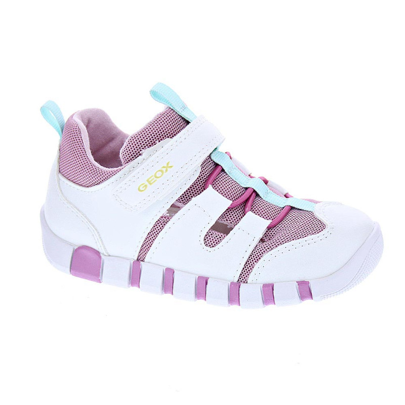 Sandalias Geox zapatos Niña modelo Iupidoo Blanco 