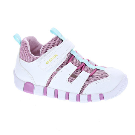 Sandalias Geox zapatos Niña modelo Iupidoo Blanco 