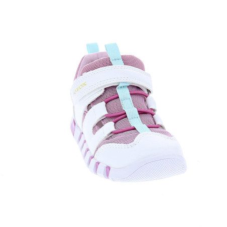 Sandalias Geox zapatos Niña modelo Iupidoo Blanco 