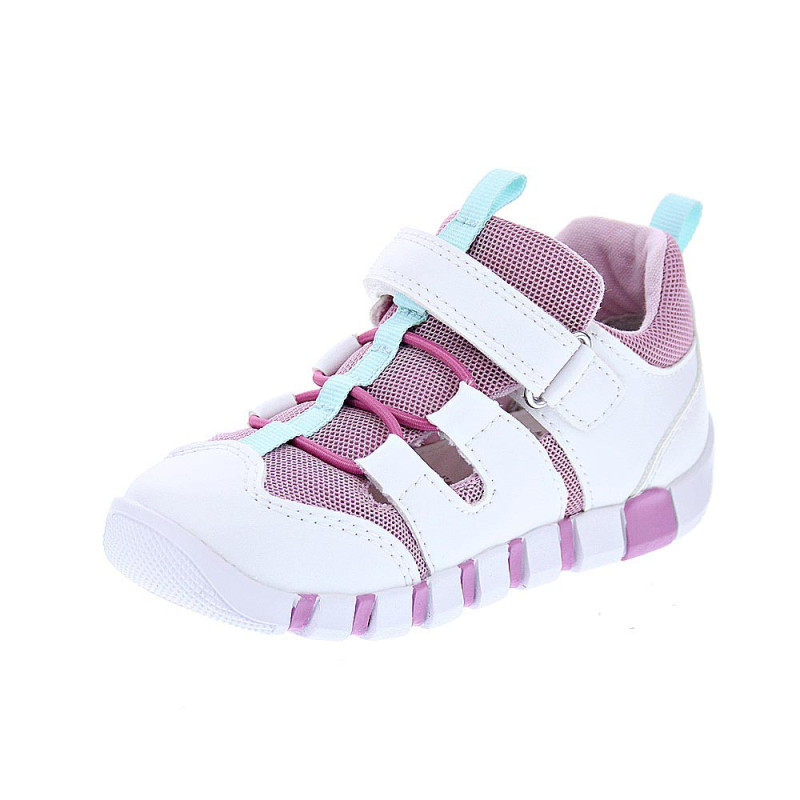 Sandalias Geox zapatos Niña modelo Iupidoo Blanco 