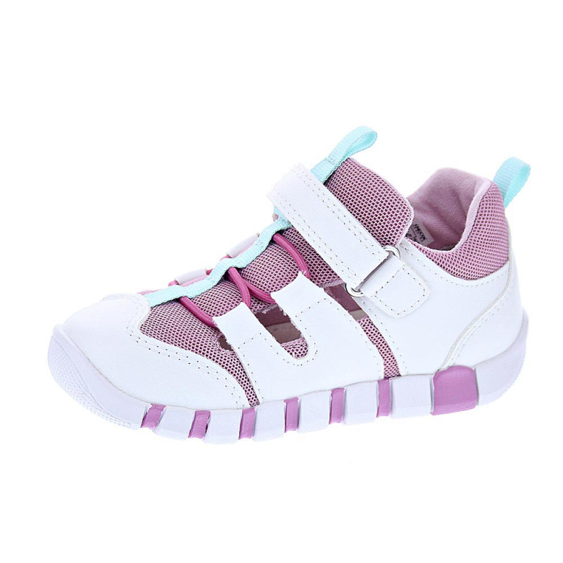 Sandalias Geox zapatos Niña modelo Iupidoo Blanco 