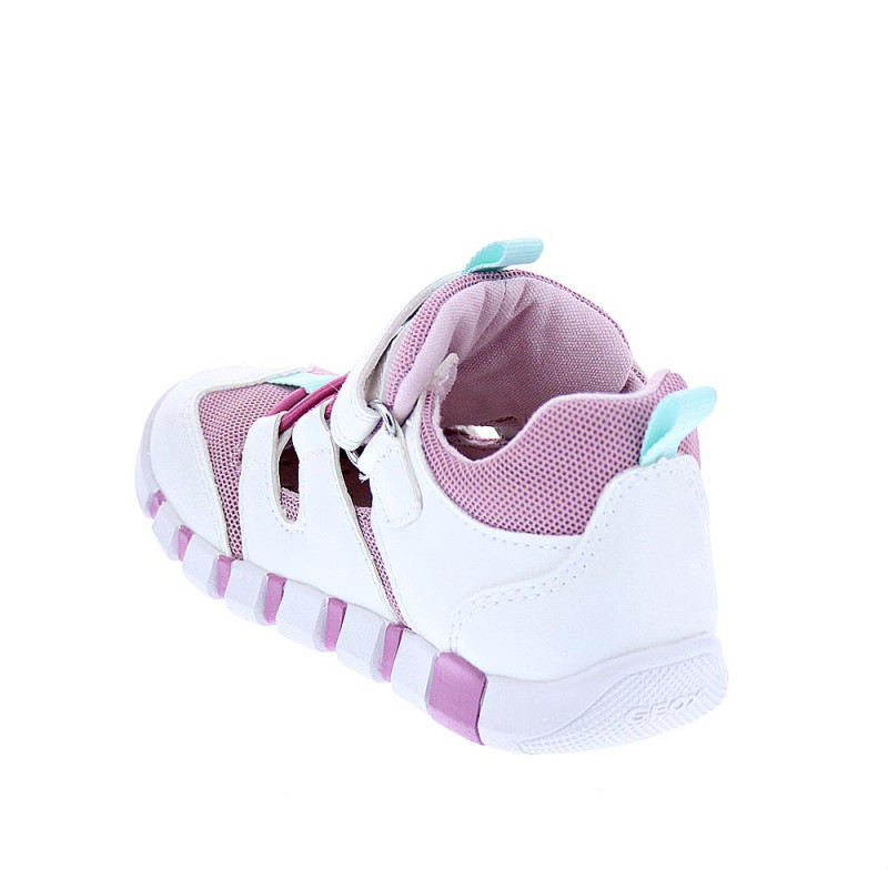 Sandalias Geox zapatos Niña modelo Iupidoo Blanco 