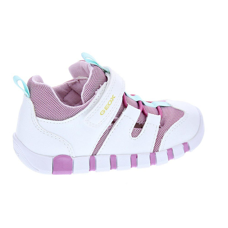 Sandalias Geox zapatos Niña modelo Iupidoo Blanco 