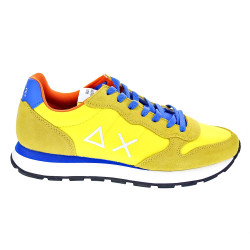 Zapatillas Sun68 AX zapatos Hombre modelo Tom Solid Azul 