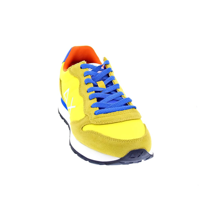 Zapatillas Sun68 AX zapatos Hombre modelo Tom Solid Azul 