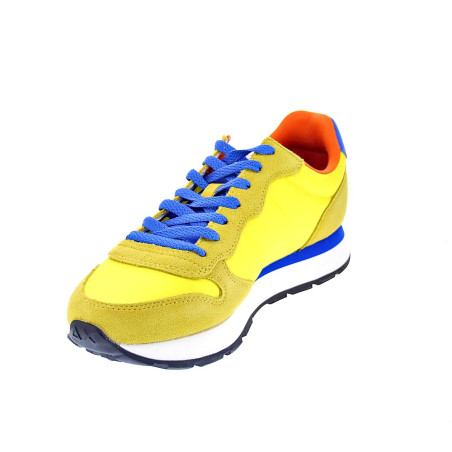 Zapatillas Sun68 AX zapatos Hombre modelo Tom Solid Azul 