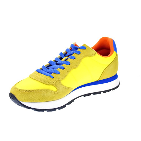 Zapatillas Sun68 AX zapatos Hombre modelo Tom Solid Azul 