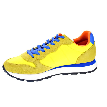 Zapatillas Sun68 AX zapatos Hombre modelo Tom Solid Azul 