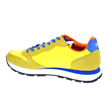 Zapatillas Sun68 AX zapatos Hombre modelo Tom Solid Azul 