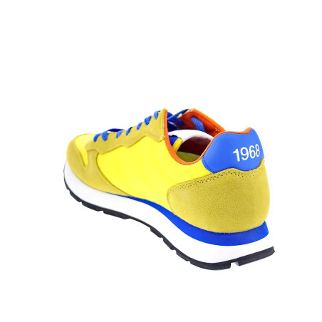 Zapatillas Sun68 AX zapatos Hombre modelo Tom Solid Azul 