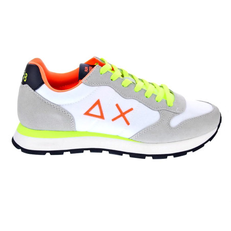 Zapatillas Sun68 AX zapatos Hombre modelo Tom Solid Blanco 