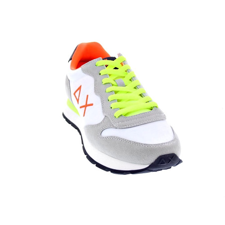 Zapatillas Sun68 AX zapatos Hombre modelo Tom Solid Blanco 