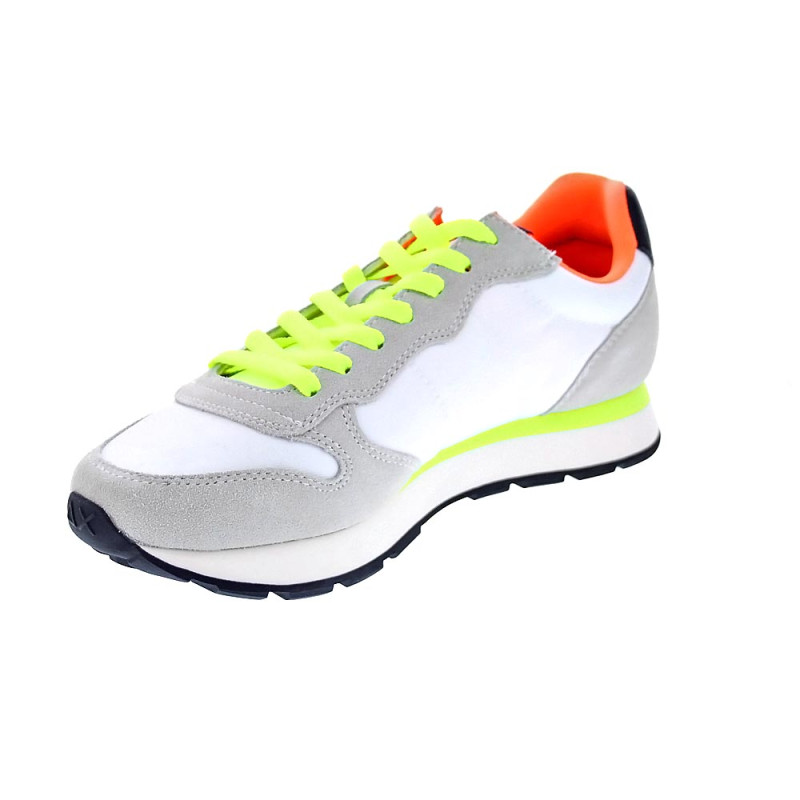 Zapatillas Sun68 AX zapatos Hombre modelo Tom Solid Blanco 