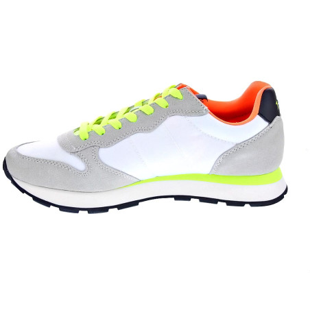 Zapatillas Sun68 AX zapatos Hombre modelo Tom Solid Blanco 