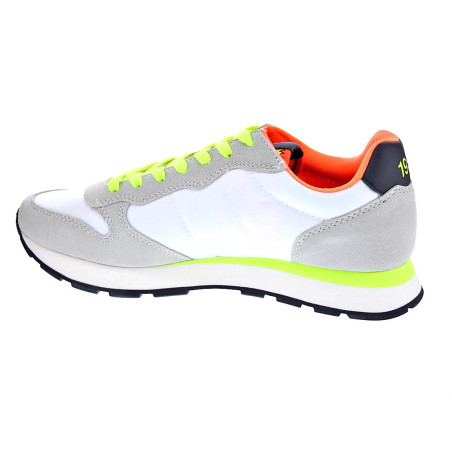 Zapatillas Sun68 AX zapatos Hombre modelo Tom Solid Blanco 