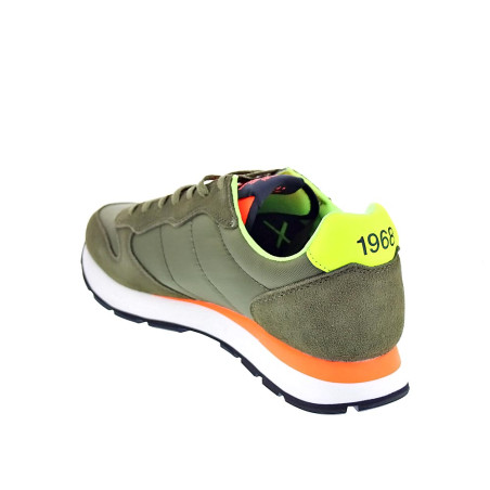 Zapatillas Sun68 AX zapatos Hombre modelo Tom Solid Verde 