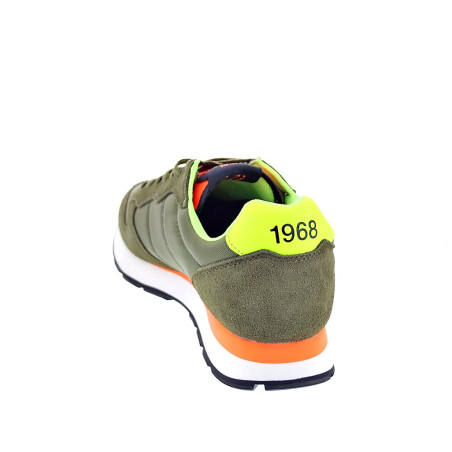 Zapatillas Sun68 AX zapatos Hombre modelo Tom Solid Verde 