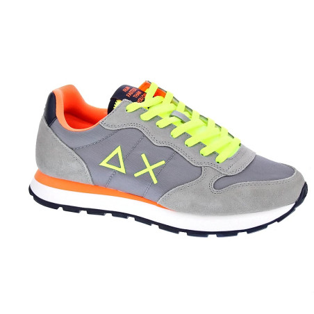 Zapatillas Sun68 AX zapatos Hombre modelo Tom Solid Azul 