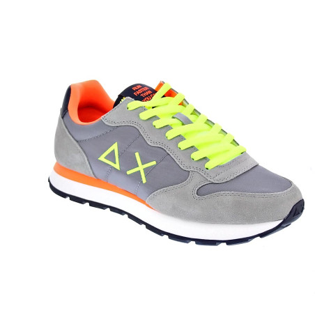 Zapatillas Sun68 AX zapatos Hombre modelo Tom Solid Azul 